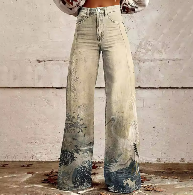 Holmes - Pantaloni Vintage Boho Eleganti Per Un Sguardo Alla Moda
