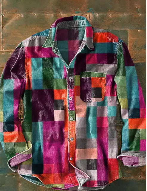 Galdino - Camicia Elegante Con Pratica Tasca