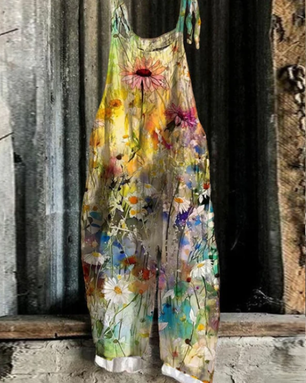 Adela - Tuta Vintage a Fiori