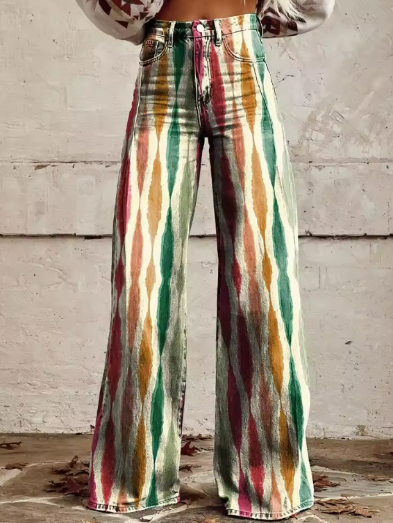 Tove™ - Pantaloni Boho Vintage
