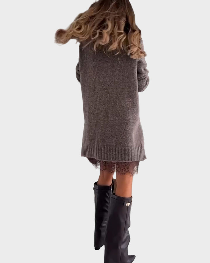 Yliane - Completo Casual a d Due Pezzi con Collo Alto