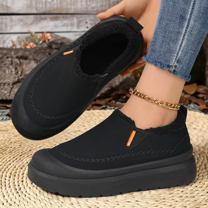 Adelya – Scarpe Eleganti Con Fodera in Pelliccia Sintetica
