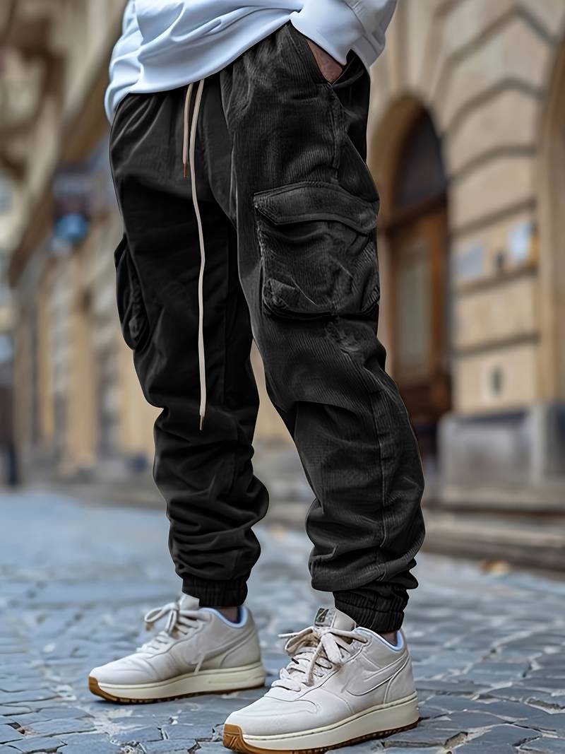 Baruch - Pantaloni Cargo Traspiranti Con Coulisse in Vita