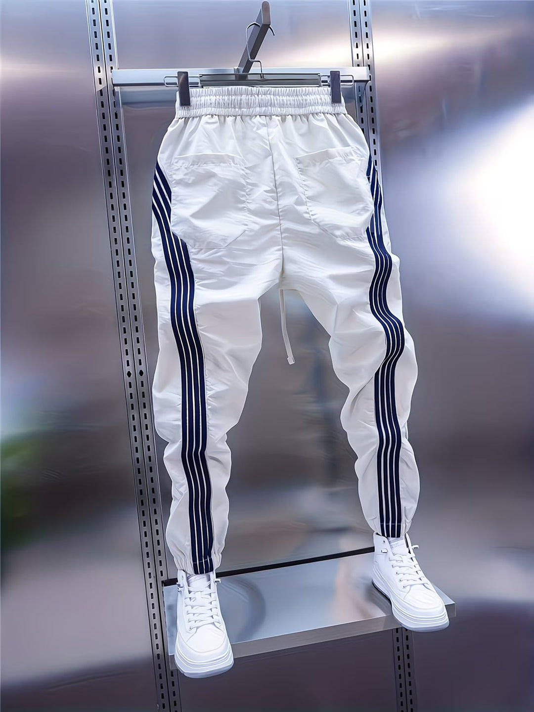 Itzik - Pantaloni Casual Con Tasche Posteriori