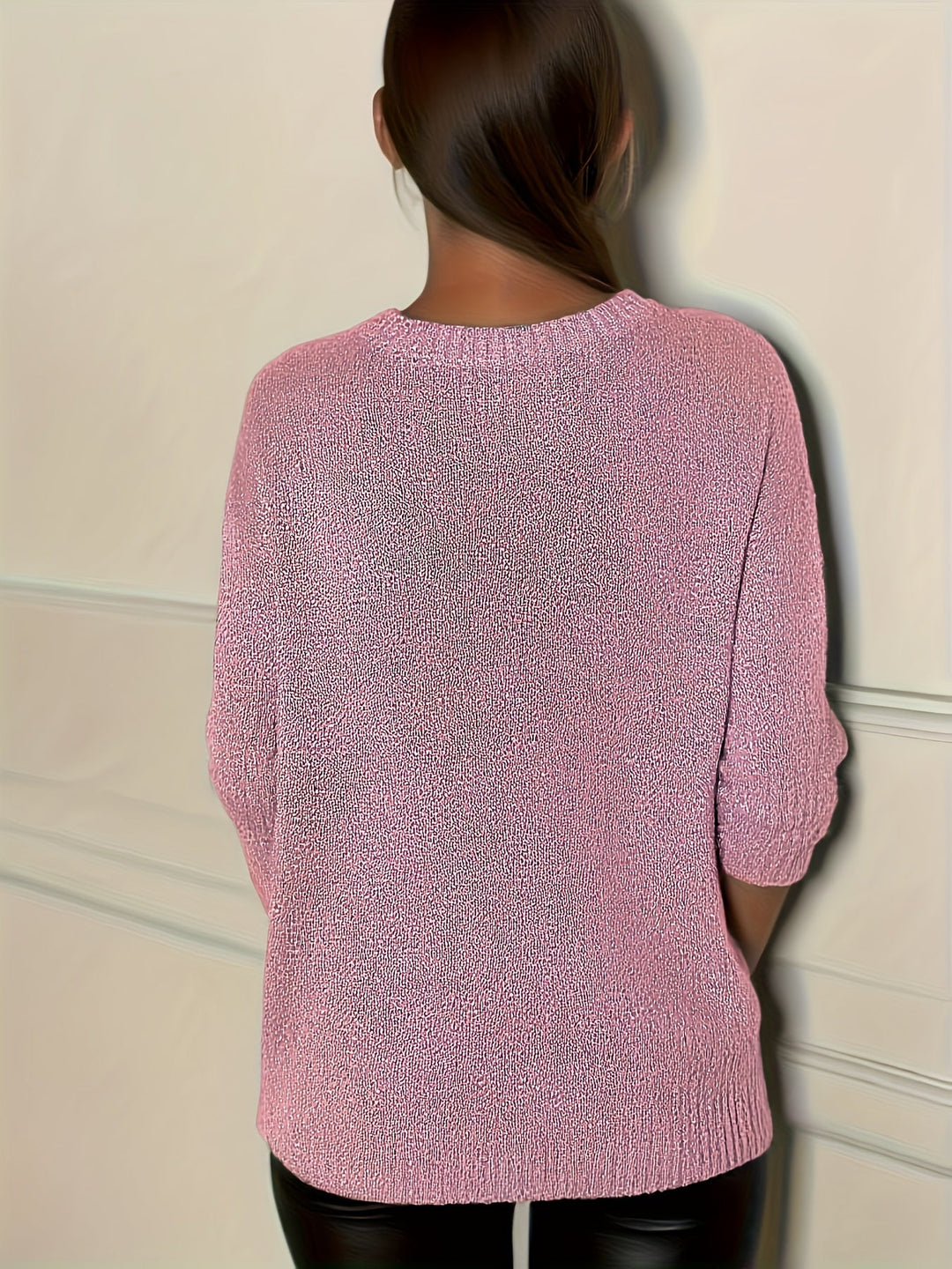 Healy - Maglione Lavorato a Maglia Con Scollo a V