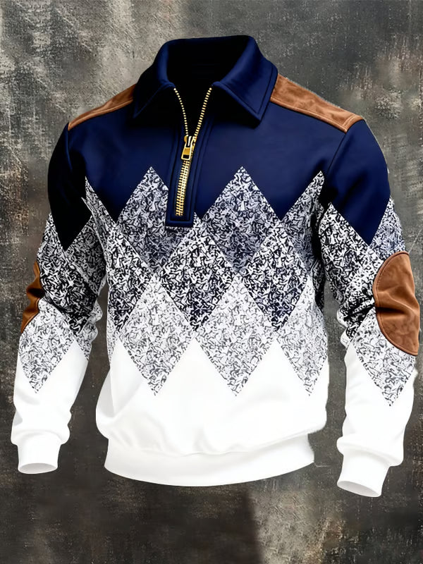 Renshaw - Elegante Felpa Con Zip