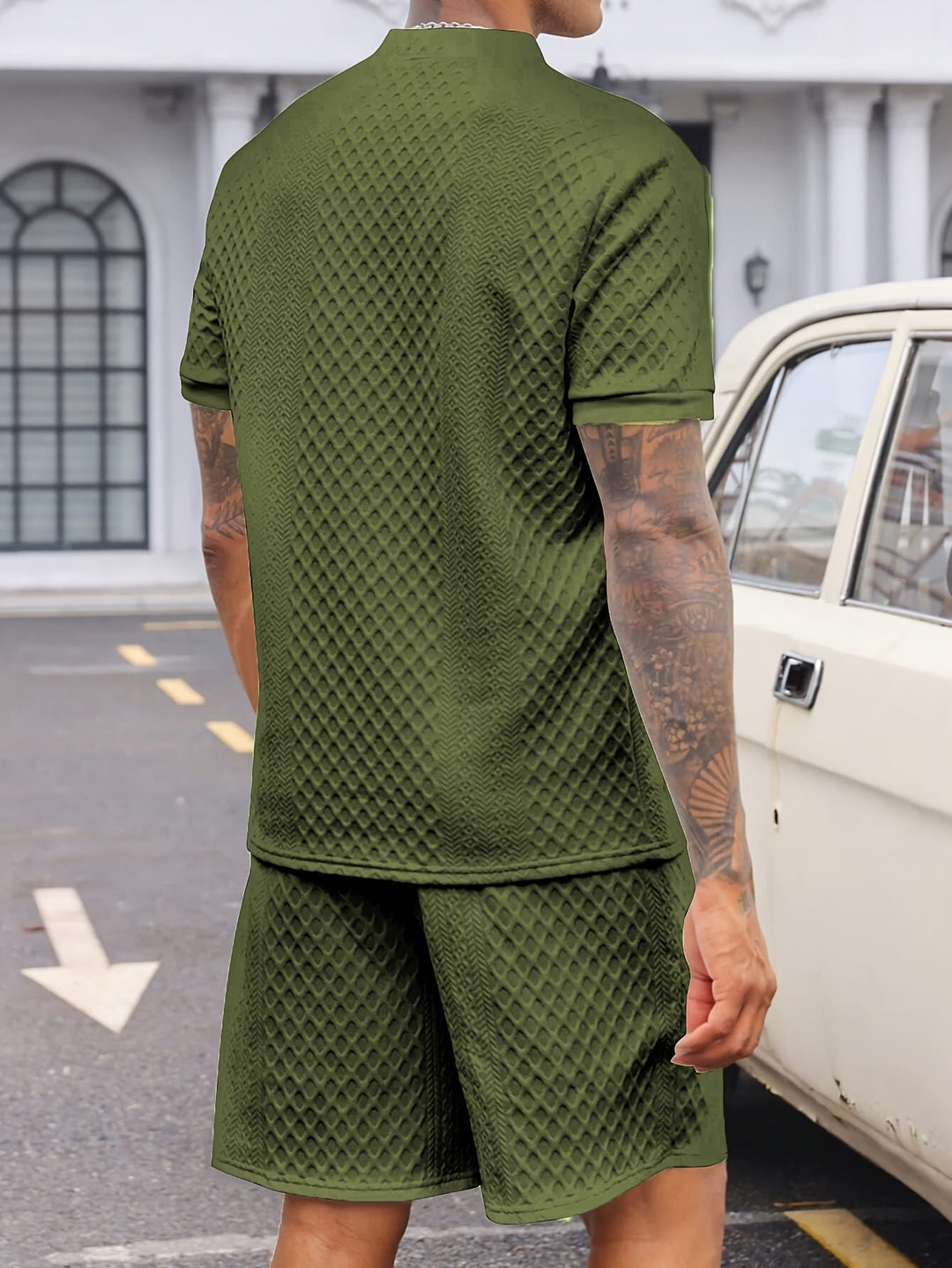 Reginald - Settato Due Pezzi Con Motivo Testurato