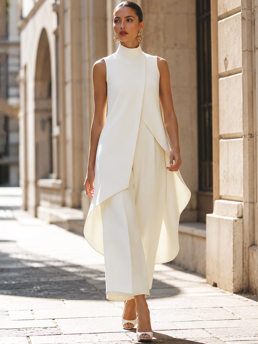 Germine - Tuta Dal Drappeggio Elegante