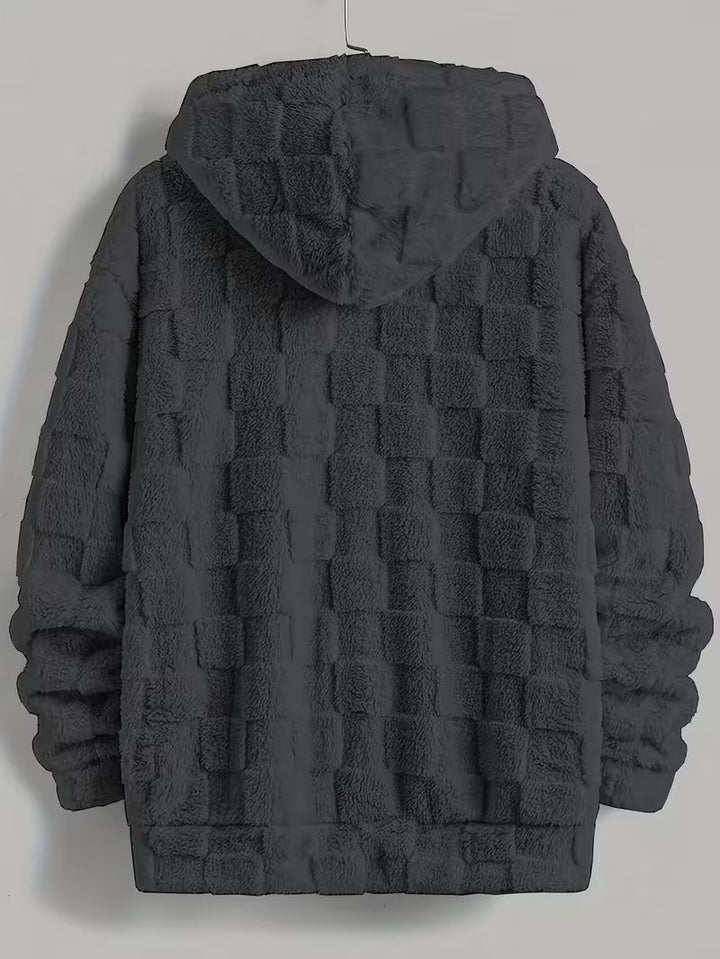 Karun - Giacca in Pile Con Cappuccio E ZIP
