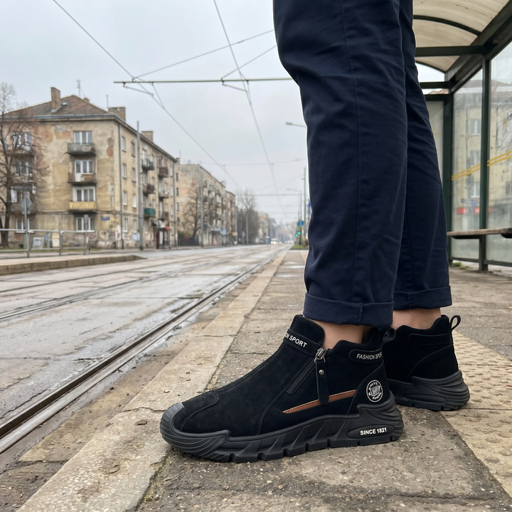 Jaquarius - Scarpa da Ginnastica Moderne Con Cerniera Laterale