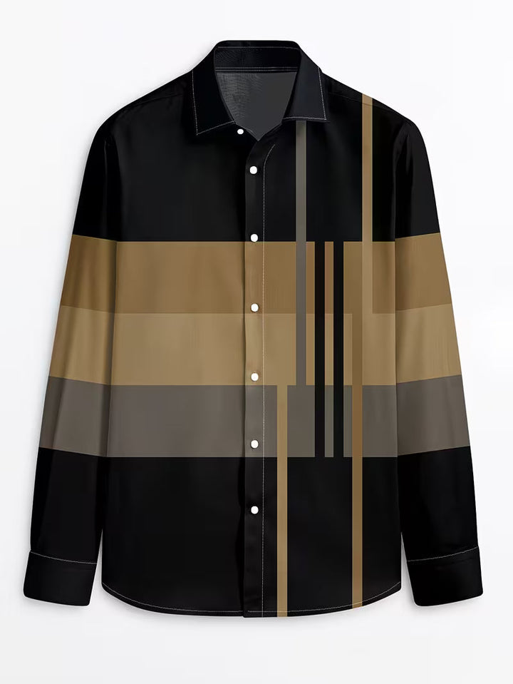 Mehmed - Camicia Casual Con Bottoni