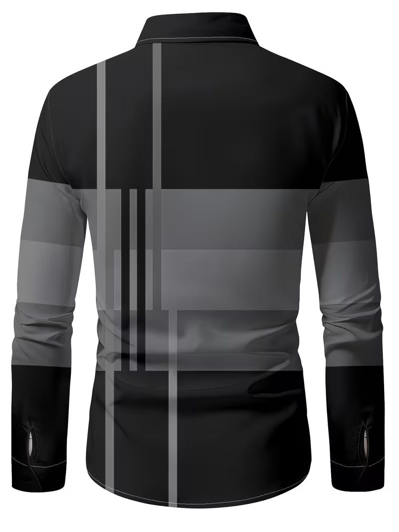 Mehmed - Camicia Casual Con Bottoni