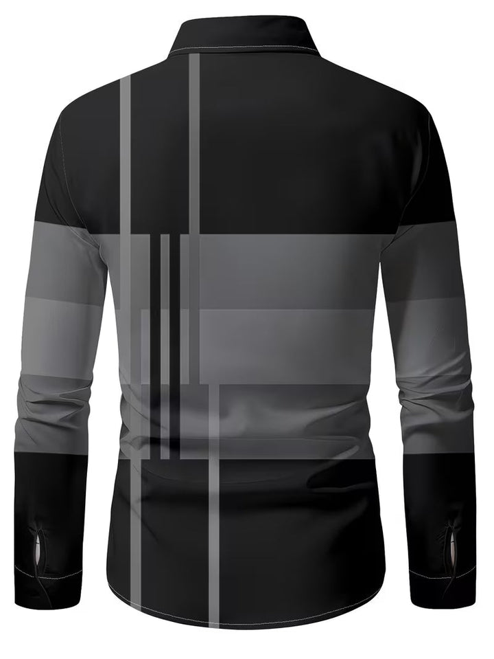 Mehmed - Camicia Casual Con Bottoni