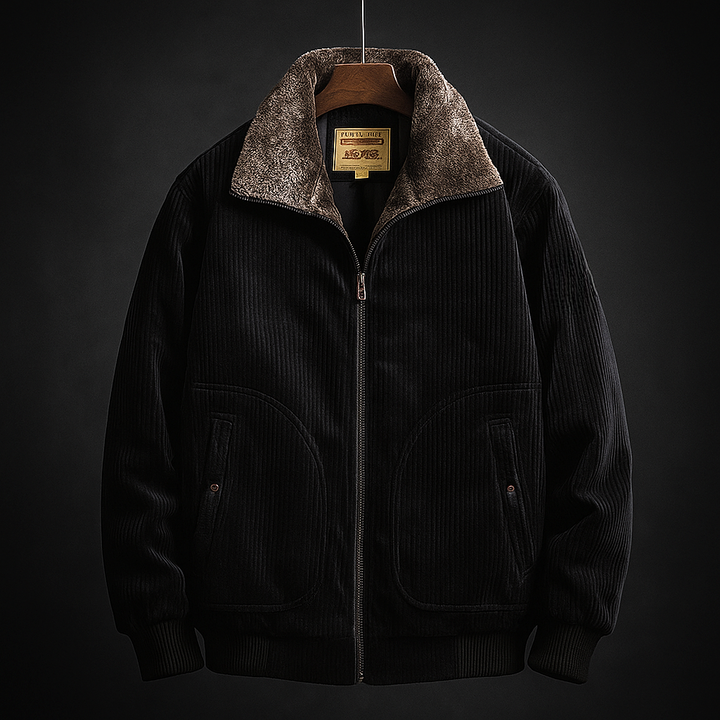 Broja - Giacca Casual In Velluto A Coste Con Zip