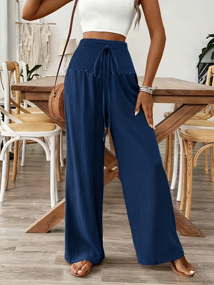 Rebeki - Pantaloni Lunghi in Cotone Traspirante
