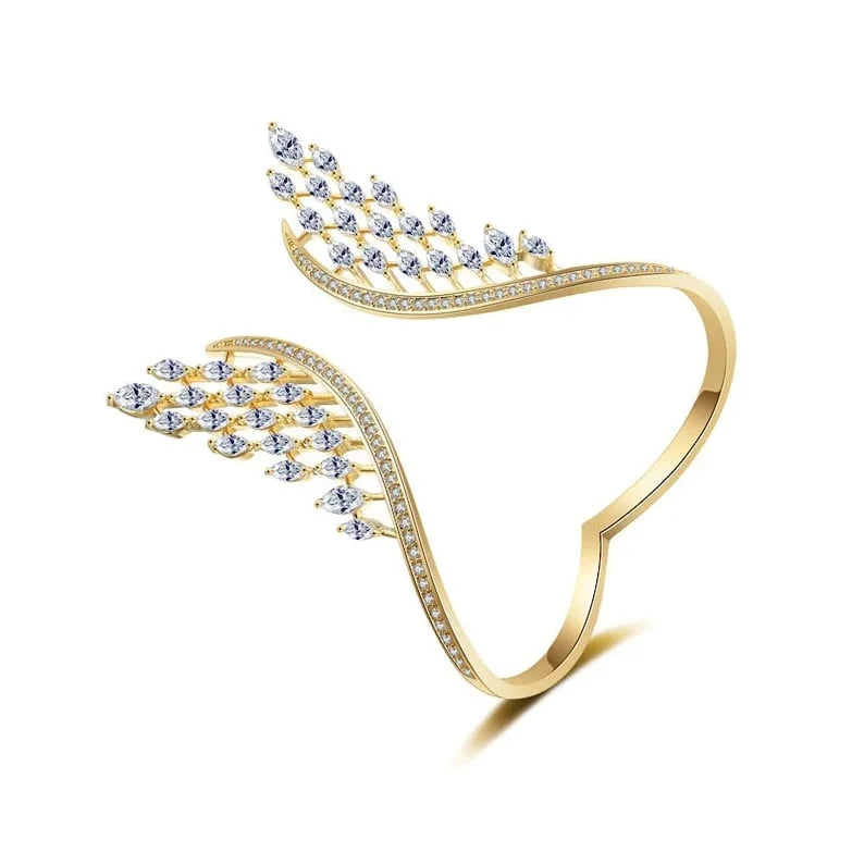 Evita - Bracciale e Anello con ali d'angelo