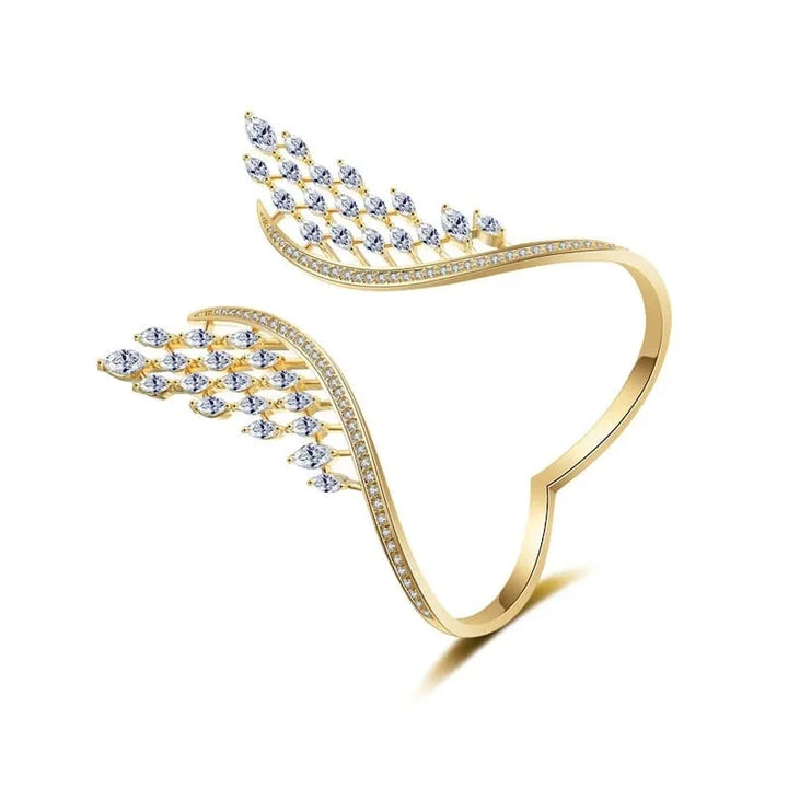 Evita - Bracciale e Anello con ali d'angelo