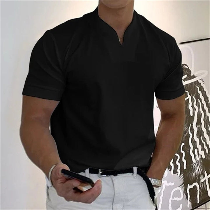 Neven - T-Camicia a Maniche Corte Con Scollo a V