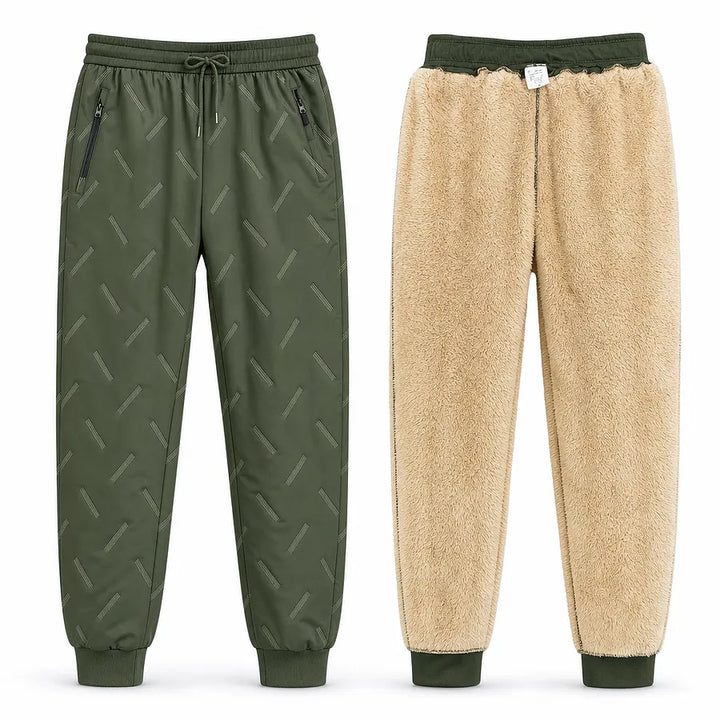 Kervina - Pantaloni Sportivi Dalla Vestibilità Comoda Con Fodera in Sherpa