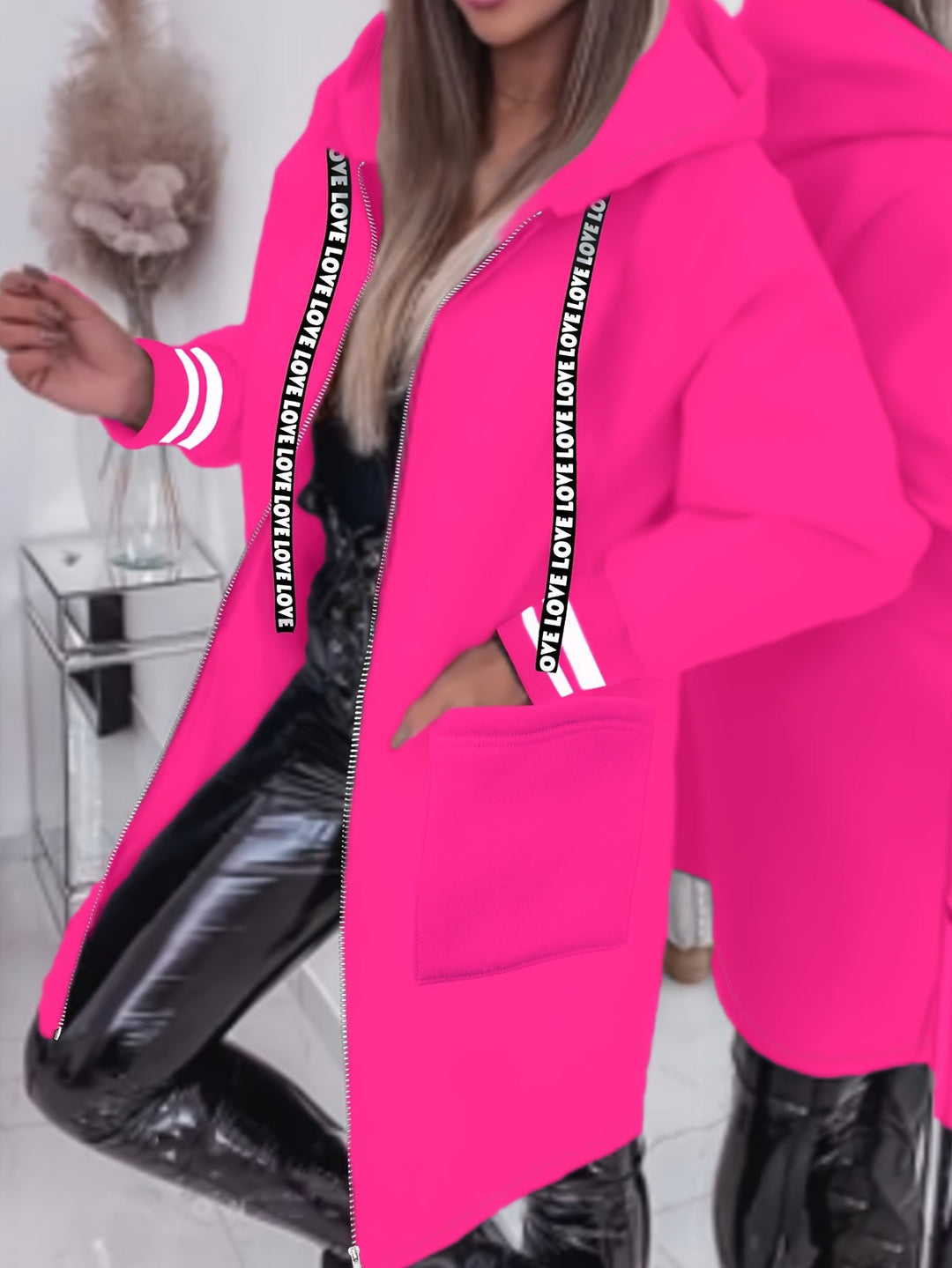 Nicola – Giacca a Maniche Lunghe Con Tasche Laterali