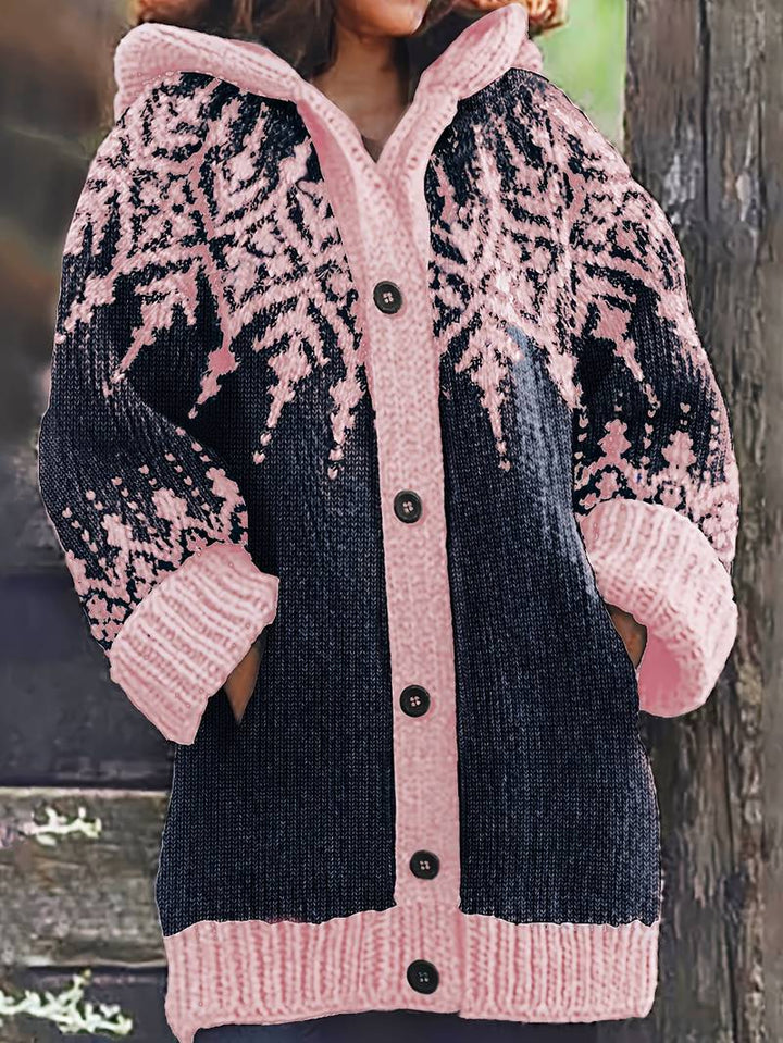 Hadassah - Elegante Cappotto Invernale Oversize in Tessuto