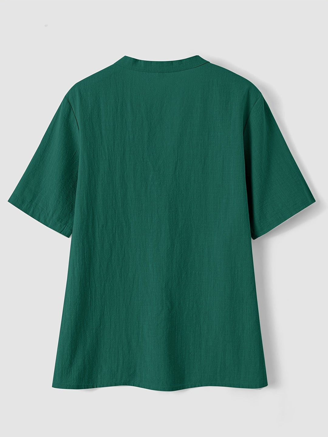 Sharron - Elegante Camicetta Con Scollo a V e Abbottonatura