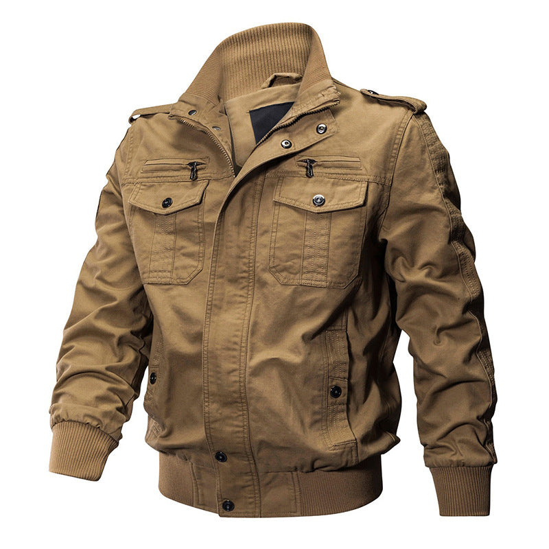 Miltin - Giacca Bomber Militare Cargo