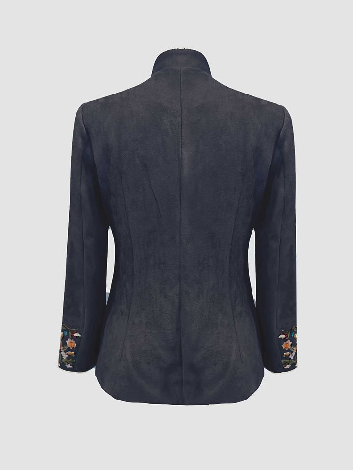 Anisaa - Giacca Elegante Con Collo Alto