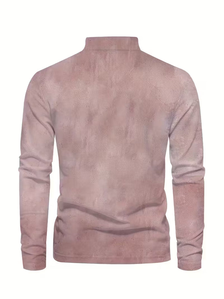 Giles - Elegante Camicia Con Stampa 3D Di Barca a Vela Sul Risvolto