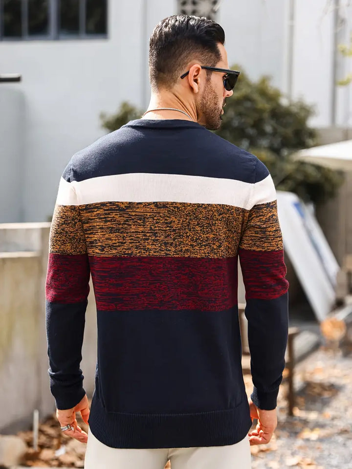 Eliseo - Maglione a Maniche Lunghe In Maglia