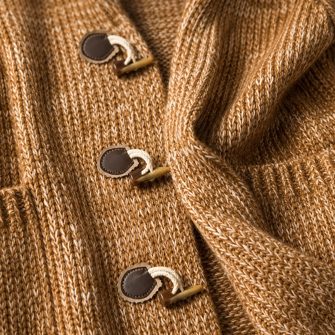 Lyndan - Cardigan Lungo Con Cappuccio E Alamari