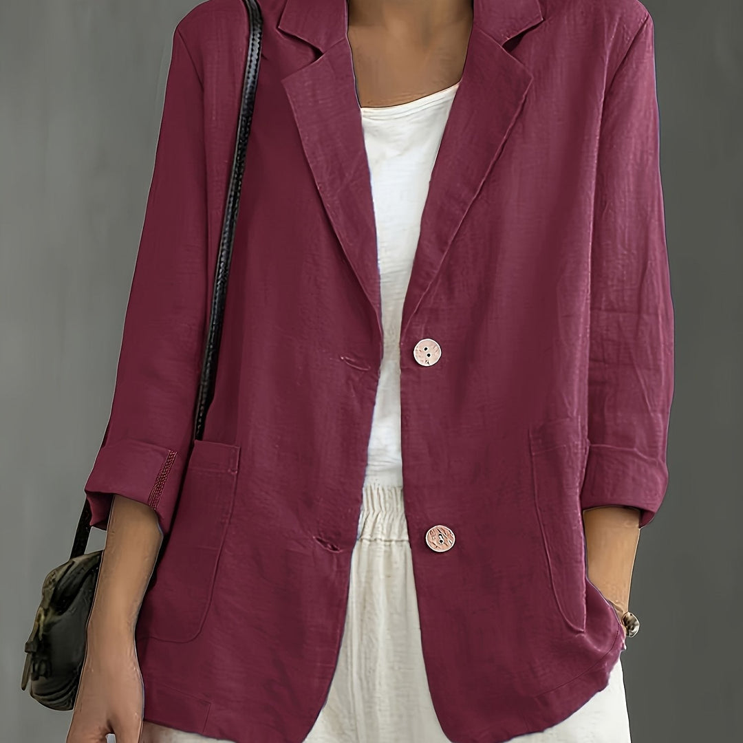 Jayde - Elegante Blazer in Cotone