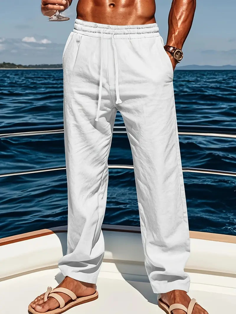Babaev - Elegante Pantalone In Lino