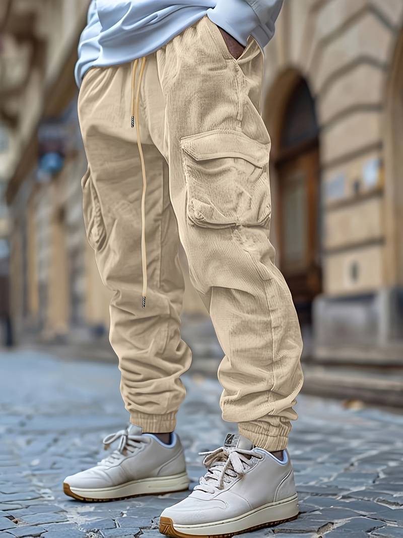 Baruch - Pantaloni Cargo Traspiranti Con Coulisse in Vita