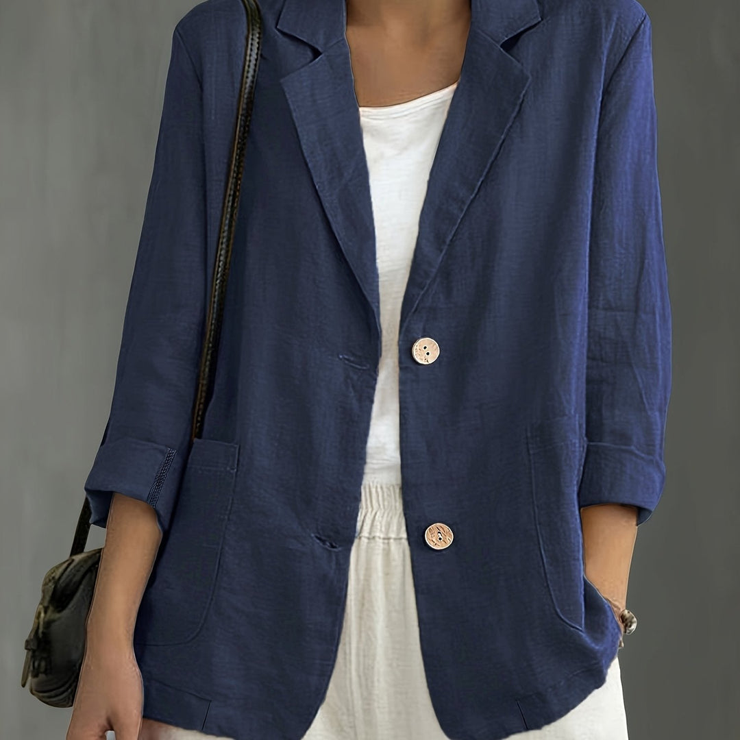 Jayde - Elegante Blazer in Cotone