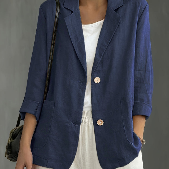 Jayde - Elegante Blazer in Cotone