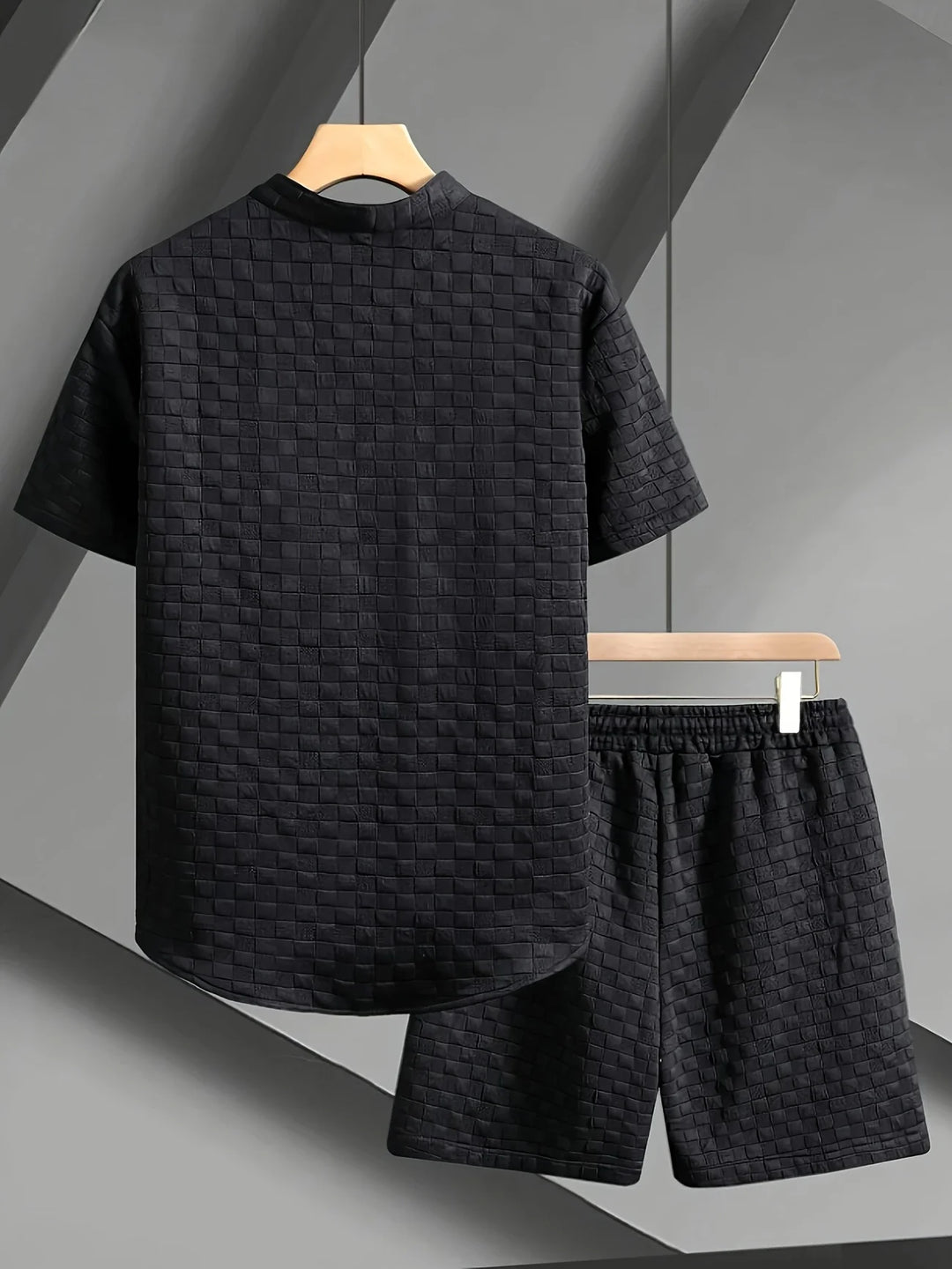 Zane - Set Casual Estivo Con Camicia a Maniche Corte e Pantaloncini