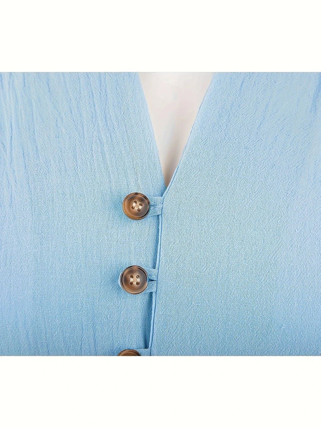 Shayne - Camicia Leggera In Cotone E Lino Con Maniche Lunghe