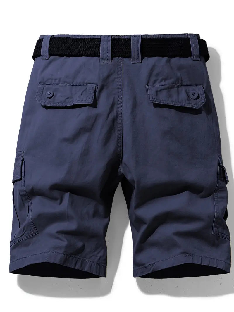 Mauro - Pantaloncini Eleganti Con Tasche Multipli