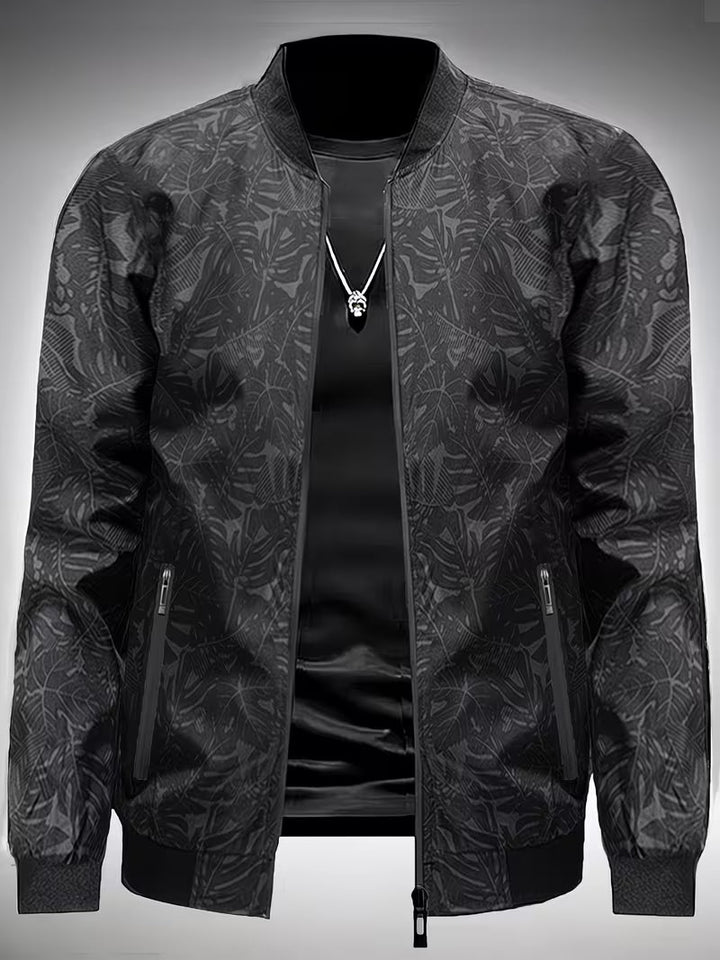 Dagan - Giacca Sportiva Casual a Maniche Lunghe Con Cerniera