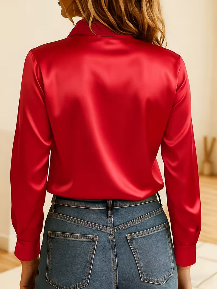 Kelina - Camicia Con Bottoni e Maniche Lunghe