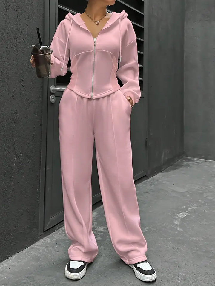 Nanci - Set Informale a Due Pezzi Con Maniche Lunghe