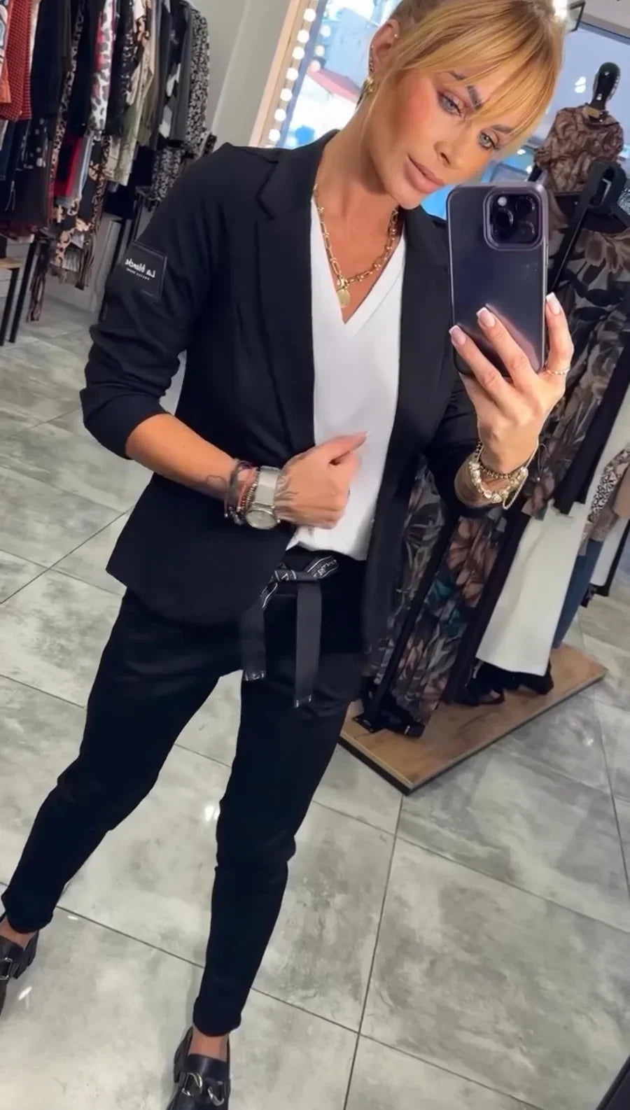 Kseniya - Elegante Set Di Blazer E Pantaloni