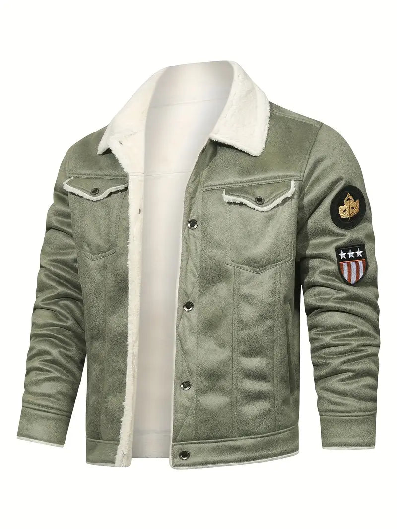 Frederik - Giacca Casual In Poliestere Con Fodera Sintetica