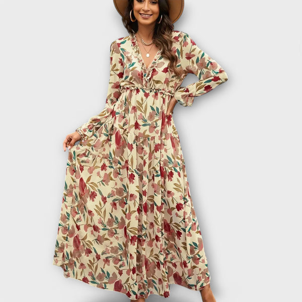 Vanna - Abito Elegante a Maniche Lunghe