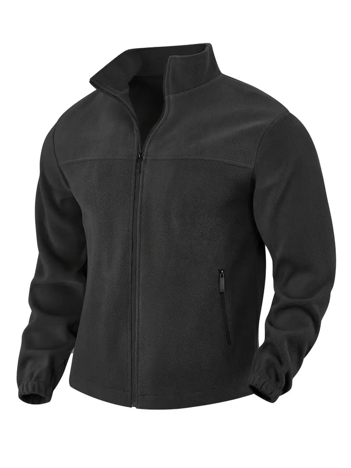 Barron - Giacca Casual In Pile Con Zip e Tasca
