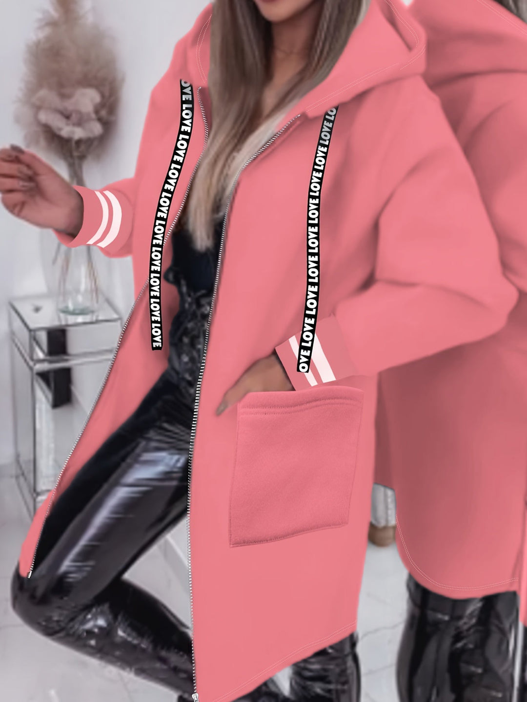 Nicola – Giacca a Maniche Lunghe Con Tasche Laterali