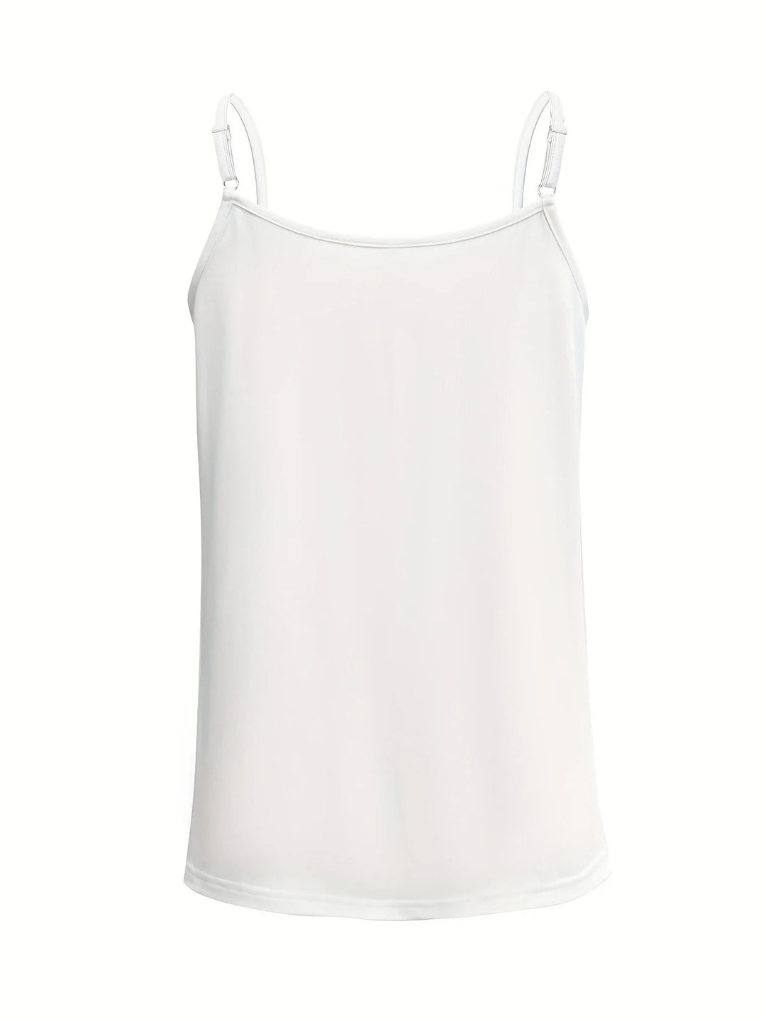 Juna - Elegante Top Senza Maniche In Pizzo Con Scollo a V