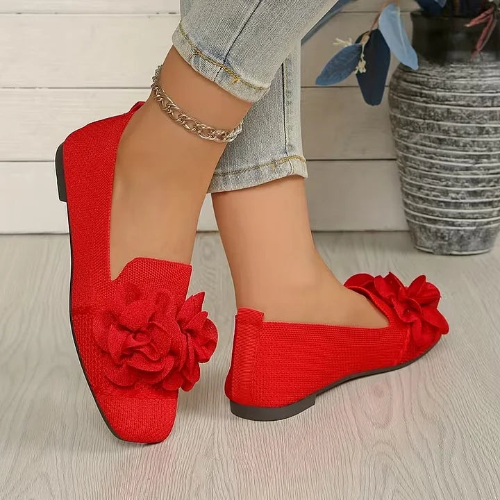Catriona - Mary Jane Con Tacco Basso Floreale