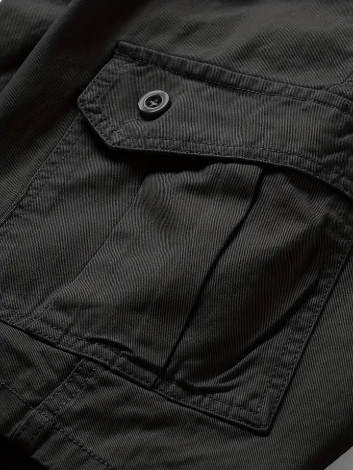 Mauro - Pantaloncini Eleganti Con Tasche Multipli